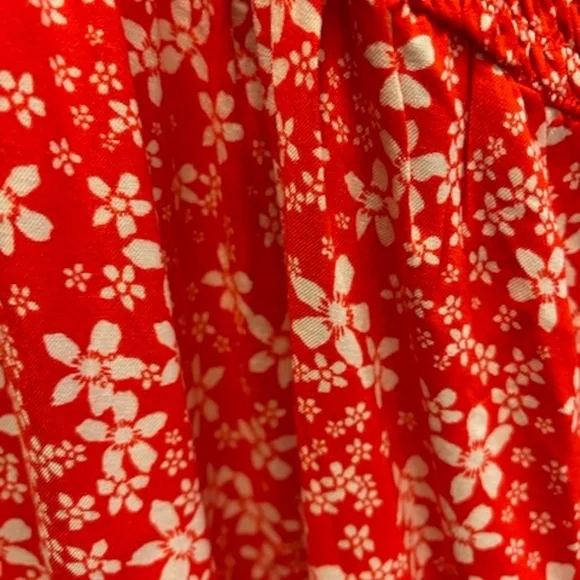 ROXY - Red and white floral sundress - NWT - Picture 4 of 5